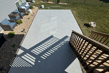 WCFS residential patio